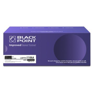 Toner HP 106A (W1106A) czarny BLACKPOINT (1.250)