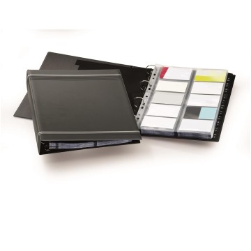 Wizytownik DURABLE VISIFIX A4 400 grafitowy