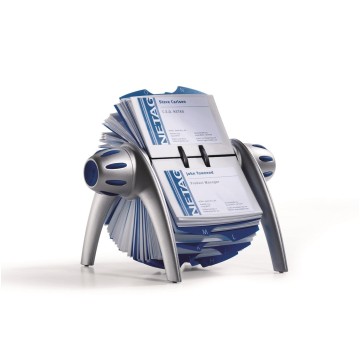 Wizytownik obrotowy DURABLE VEGAS 400 srebrny