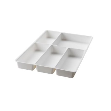 Wkład do szuflady na sztućce IKEA Stodja bialy