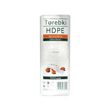 Woreczki HDPE SARANTIS 18/4/50 [1000] (7 um)
