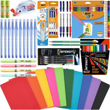 Wyprawka szkolna BIC (31 elementów)