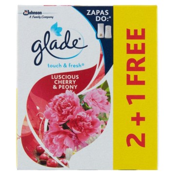 Zapas do odświeżacza GLADE ONE TOUCH 2+1 wiśniowy