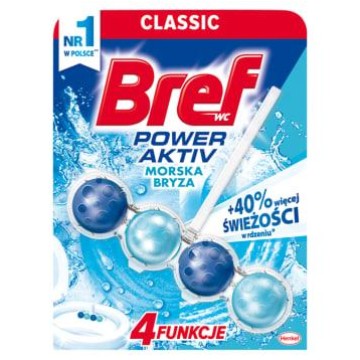 Zawieszka do WC kulki BREF Power Active [1] morski