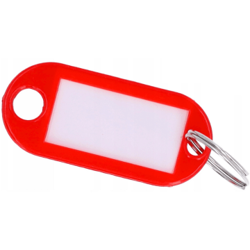 Zawieszki do kluczy ARGO [20] czerwone