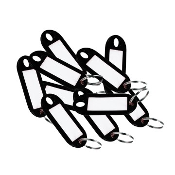 Zawieszki do kluczy D.RECT [10] czarne