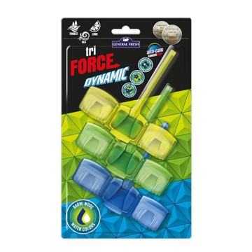 Zawieszki do WC TRI-FORCE DYNAMICS [3x45g] mix