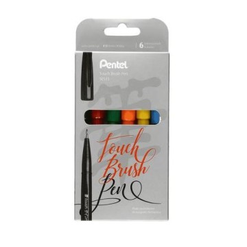 Zestaw PENTEL do LETTERINGU [6] ABCDFG