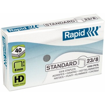 Zszywki RAPID STANDARD 23/8 [1000]